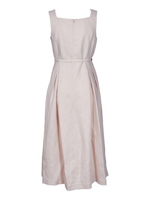 Linen dress with belt S MAX MARA | 2419221063600004